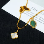 VCA LUCKY SPRING 5 MOTIF GOLD BRACELET