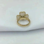 VCA SWEET CLOVER WHITE MOP RING